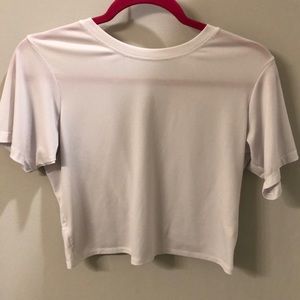 Fabletics Open Back Tie Crop Top